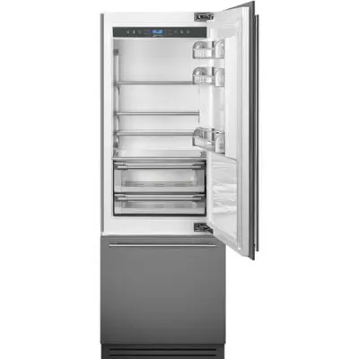 SMEG hladilnik z zamrzovalnikom RI76RSI-Luxury Cool, 76 cm