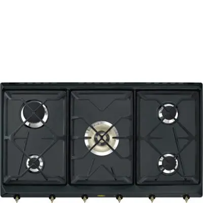 SMEG kuhalna plošča SRV896AOGH, antrazit, 90 cm