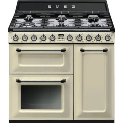 SMEG prosto stoječ štedilnik TR93P, krem