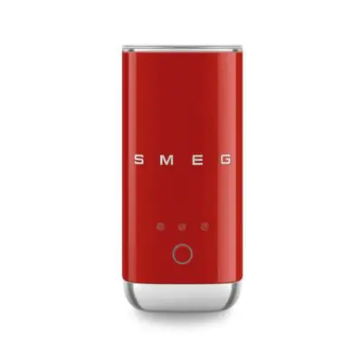 SMEG penilec mleka MFF02RDEU, rdeča