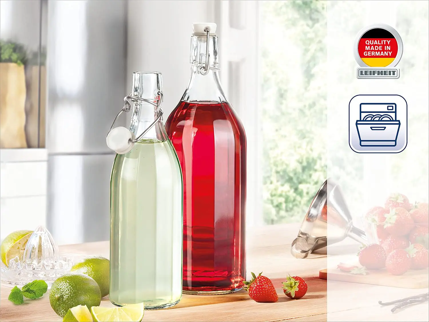 LEIFHEIT steklenica 1000ml z zamaškom 03179 - slika 2