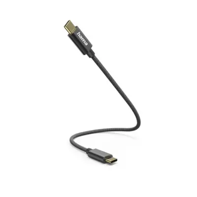 HAMA Kabel 201604, USB type C, 0,2 m