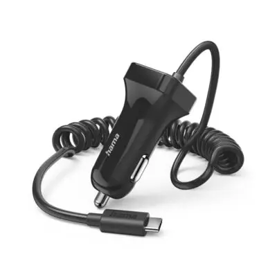 HAMA avtopolnilec USB type-C 12W, 201609