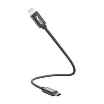HAMA lightning kabel 0,2m, 201601