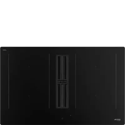 SMEG kuhalna plošča z integrirano napo HOBD382N2, Matt Black