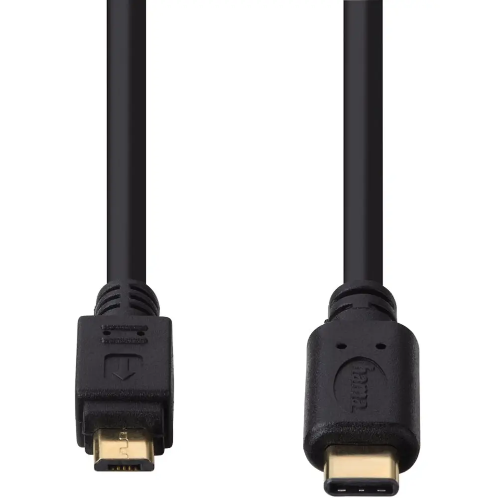 HAMA Kabel 135713, micro USB - USB C , 0,75 m