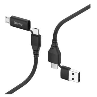 HAMA kabel USB-A in USB-C, 201537